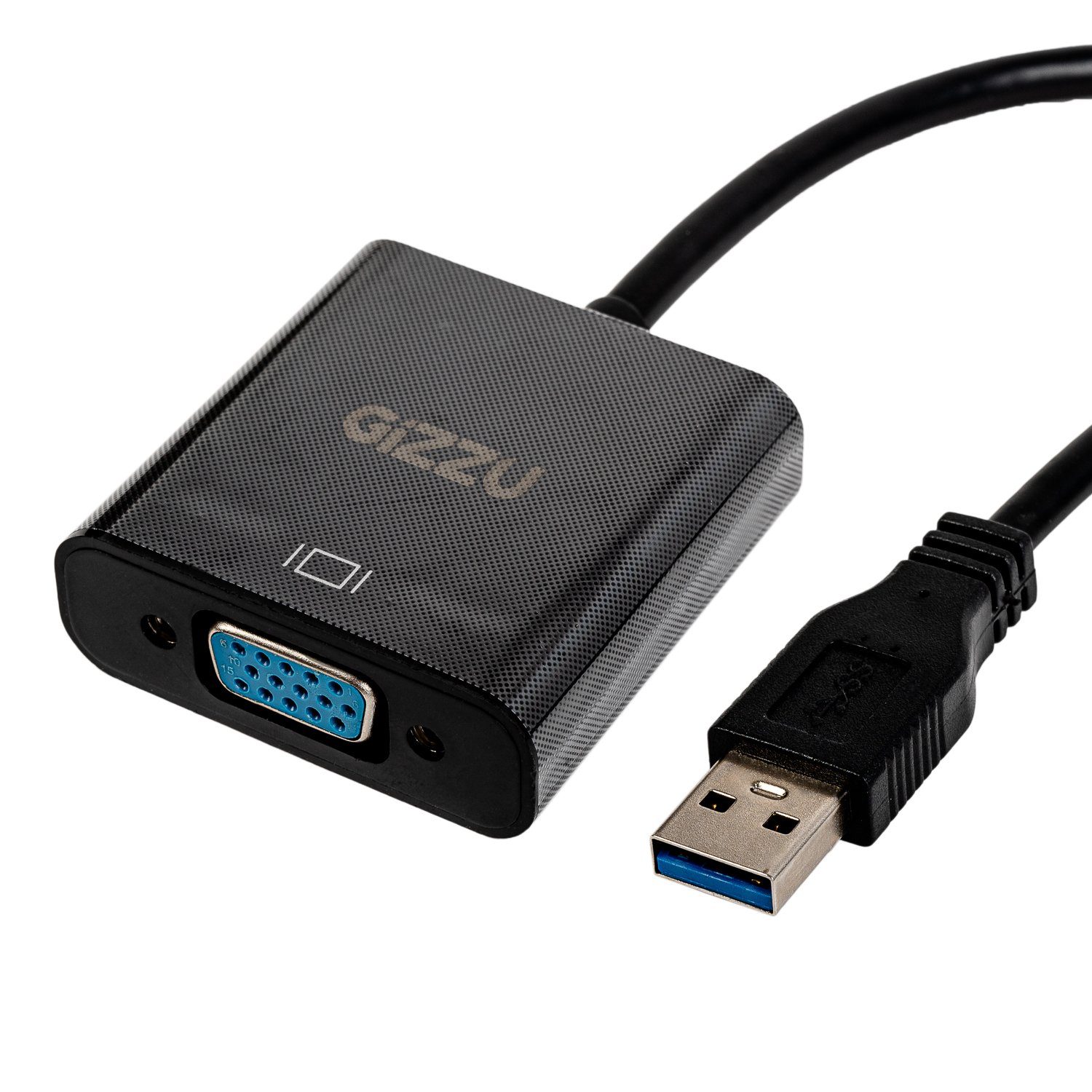Gizzu USB3.0 to VGA Adapter Display Adaptor 1 GAPU3V-0043-Edit1500x1500-96DPI.jpg. Gizzu USB3.0 to VGA Adapter Display Adaptor