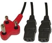 PWR Dedicated to Dual Headed Kettle Cable 2.8m 3 PC-6DV2HBK2.8.jpg. PWR Dedicated to Dual Headed Kettle Cable 2.8m