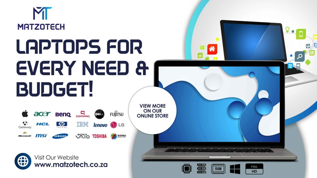 October Laptop Deals 2025: Save Big with MatzoTech's Refurbished & New Laptops 3 MatzoTech Refurbished Laptops in Strand, Western Cape