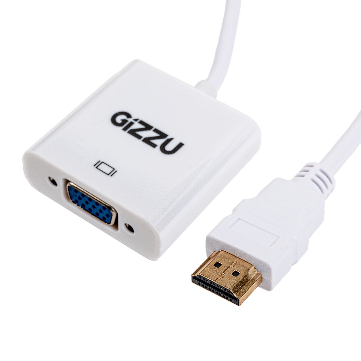 Gizzu 1080P HDMI to VGA Adapter with Audio 1 GAPHVA-wr-01.jpg. Gizzu 1080P HDMI to VGA Adapter with Audio