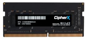 CX32GBNB4S32.jpg. 32GB CipherX Professional Series, DDR4 (3200Mhz) SODIMM, Notebook Memory Module