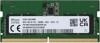 HMCG66AGBSA095N.jpg. 8GB SK Hynix, DDR5-5600MHz, PC5-44800, 262 Pins, 1Rx16, PC5-5600B, 1.1V, CL46, Notebook Memory Module