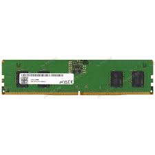MTC4C10163S1UC48BA1.jpg. 8GB Micron, DDR5-4800Mhz, PC5-38400U, 1Rx16, UDIMM, Desktop Memory Module