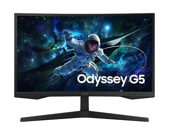 Samsung Odyssey G55 Gaming Curved 1000R Borderless 27" QHD Monitor- Open Box 1 LS27CG552EUXEN_default.png. Samsung Odyssey G55 Gaming Curved 1000R Borderless 27" QHD Monitor- Open Box