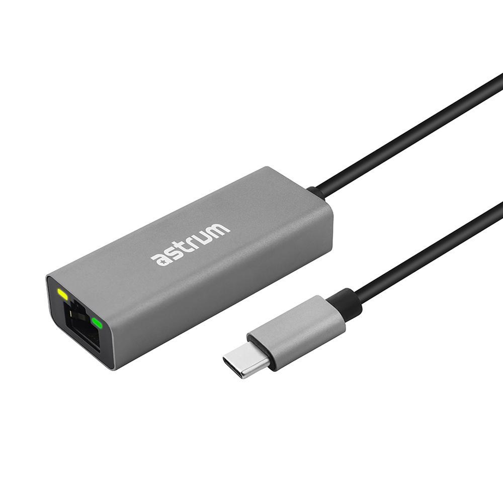 Astrum NA450 USB-C to Gigabit Ethernet LAN Converter 1 NA450-03.jpg. Astrum NA450 USB-C to Gigabit Ethernet LAN Converter