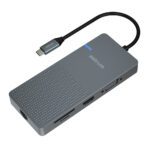 DA090-1.jpg. DA090 9 IN 1 USB-C HDMI VGA RJ45 TF PD U