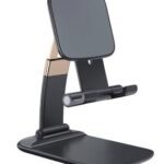 03070010 #1. Universal Adjustable Desktop Cellphone Stand - Foldable & Portable