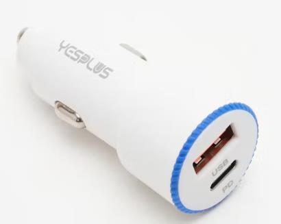 03050290 #1. Yesplus YS-1213 Fast USB Car Charger