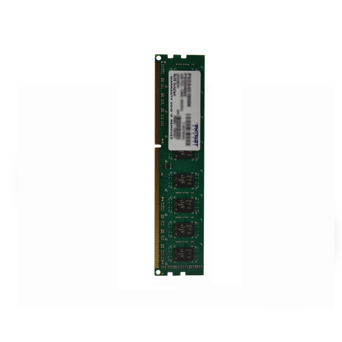 Patriot Signature Line 4GB DDR3 1600MHz Desktop Single Rank Memory 2 PSD34G160021.jpg. Patriot Signature Line 4GB DDR3 1600MHz Desktop Single Rank Memory