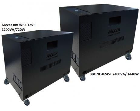 Mecer BBONE-012S 1.2KVA/720W Housing With Wheels 1 BBONE-012S+ #1. Mecer BBONE-012S 1.2KVA/720W Housing With Wheels