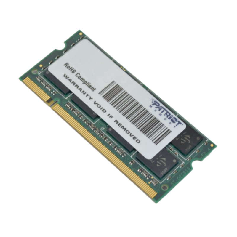 Patriot Signature Line 2GB DDR2 800MHz SO-DIMM Dual Rank 4 PSD22G8002S_wr_01b.jpg. Patriot Signature Line 2GB DDR2 800MHz SO-DIMM Dual Rank