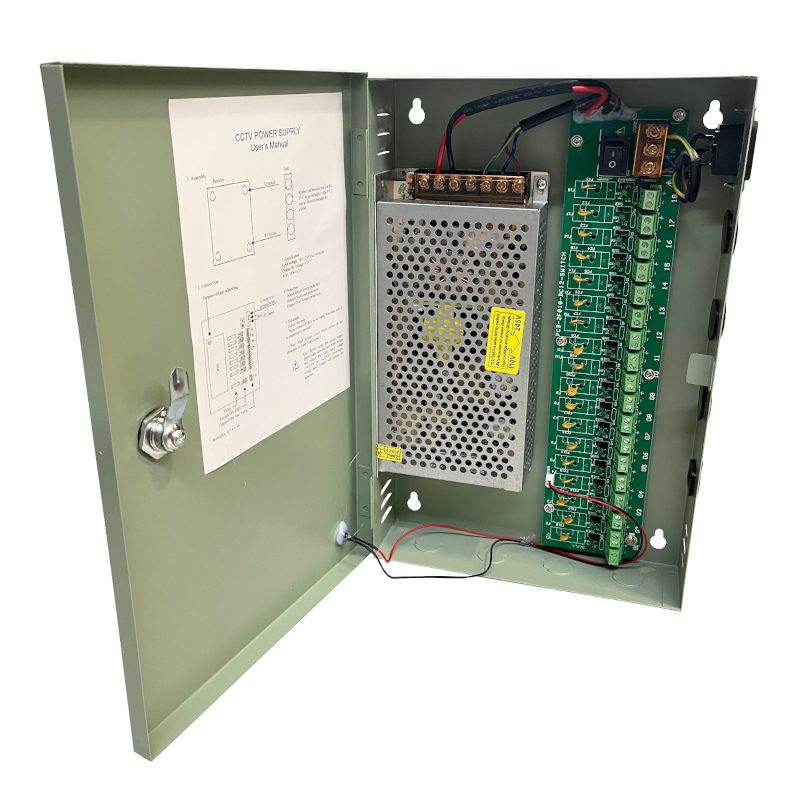 PD Power 18CH PSU 12V 15A PTC 4 PCS-180-18M_wr_01a.jpg. PD Power 18CH PSU 12V 15A PTC