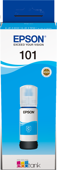 49f58ca1-e017-487a-b0e9-462f16537dbf_Primary.png. Ink Cyan 101 Ecotank Bottle L4150 / L4160 / L6160 / L6170 / L6190 Epson