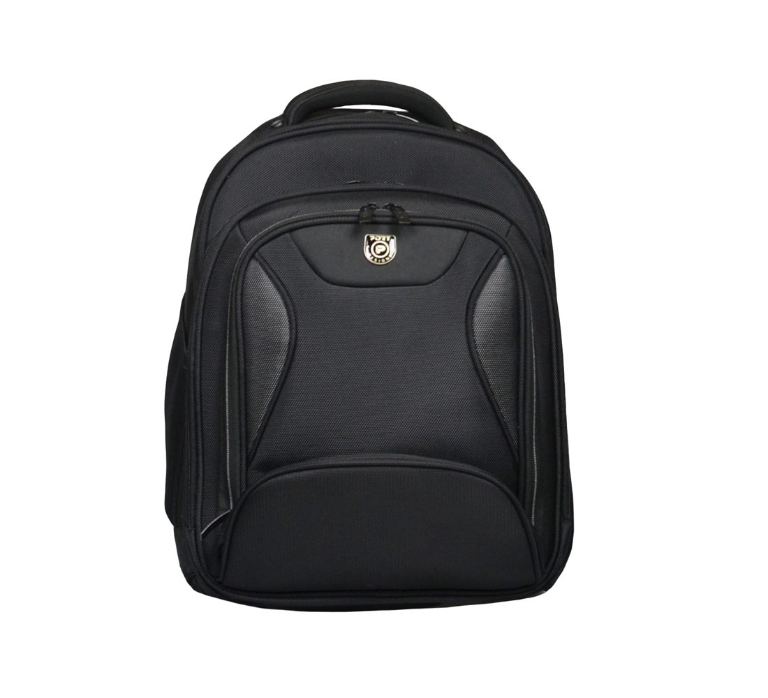PORT DESIGNS MANHATTAN 13/14 BP BLK 1 MANHATTAN-BACKPACK-FRONT1.jpg. PORT DESIGNS MANHATTAN 13/14 BP BLK