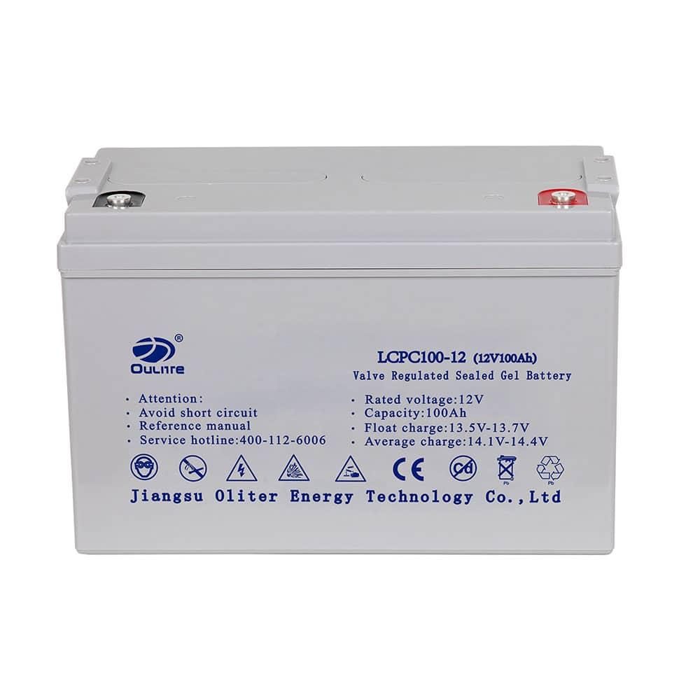 Oliter 12V 100Ah Deep Cycle Gel Battery (SOL-B-G100-12V) (Supplier do not sell these anymore) 1 SOL-B-G100-12V #1. Oliter 12V 100Ah Deep Cycle Gel Battery (SOL-B-G100-12V) (Supplier do not sell these anymore)