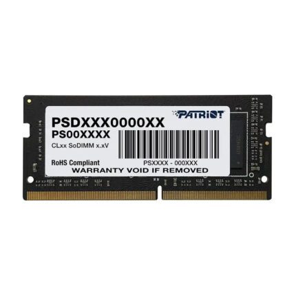 PSD48G320081S_wr_01.jpg. Patriot Signature Line 8GB 3200MHz DDR4 Single Rank SODIMM Notebook Memory