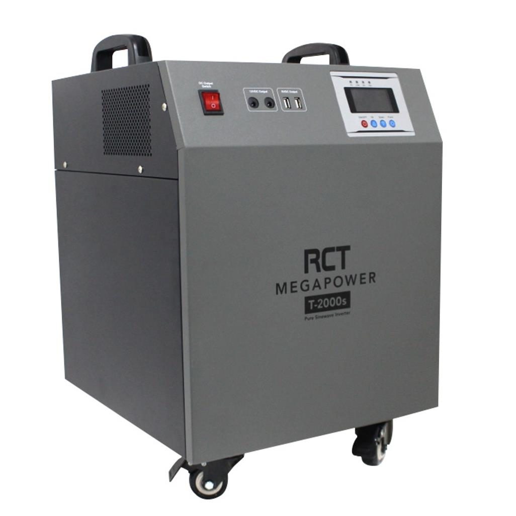 RCT MegaPower 2kVA/2000W Inverter Trolley With 2 x 100Ah Batteries 1 RCT MP-T2000S #1. RCT MegaPower 2kVA/2000W Inverter Trolley With 2 x 100Ah Batteries