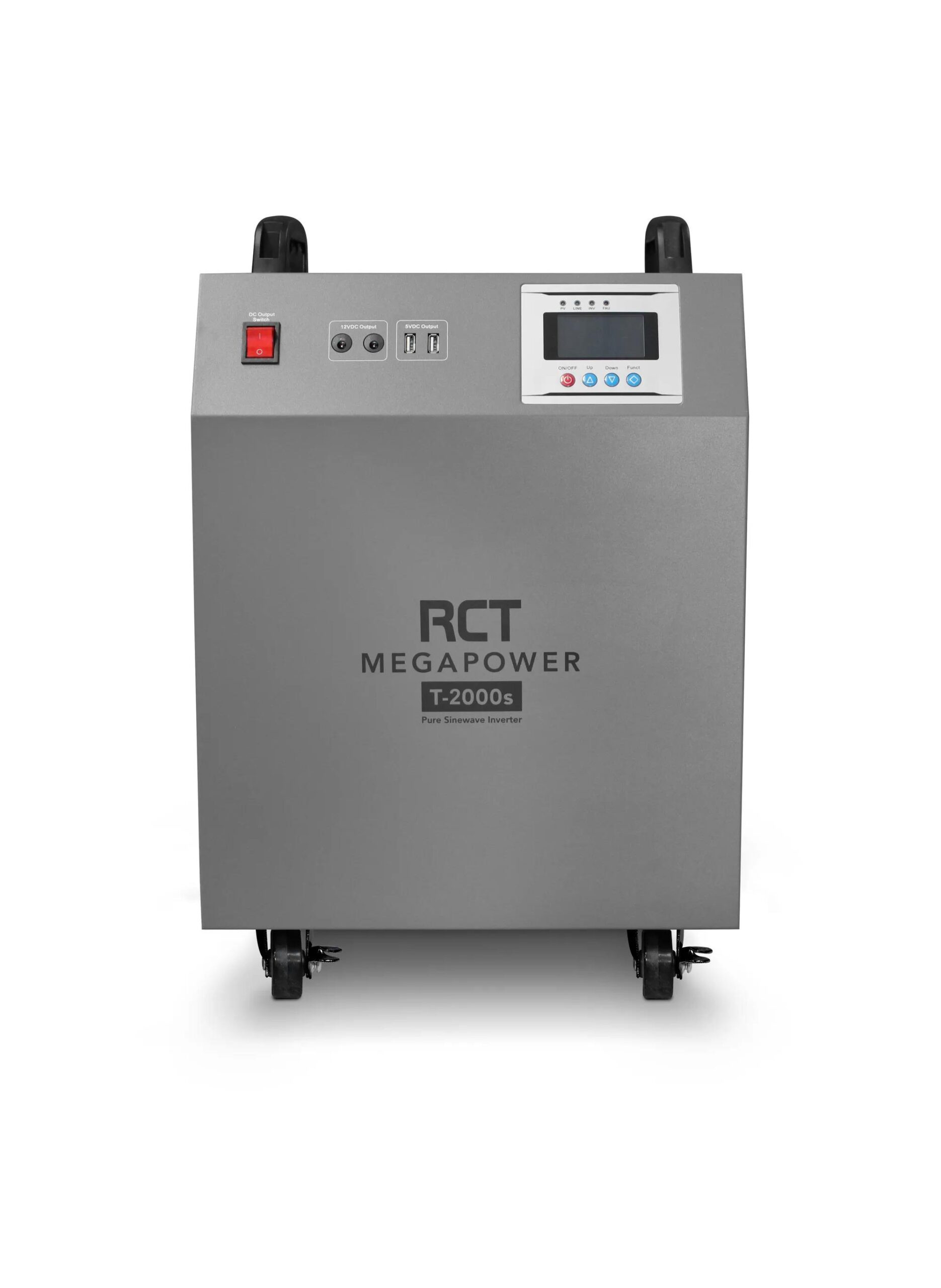 RCT MegaPower 2kVA/2000W Inverter Trolley With 2 x 100Ah Batteries 4 rct-t-2000-trolley-a_dk01.jpg. RCT MegaPower 2kVA/2000W Inverter Trolley With 2 x 100Ah Batteries