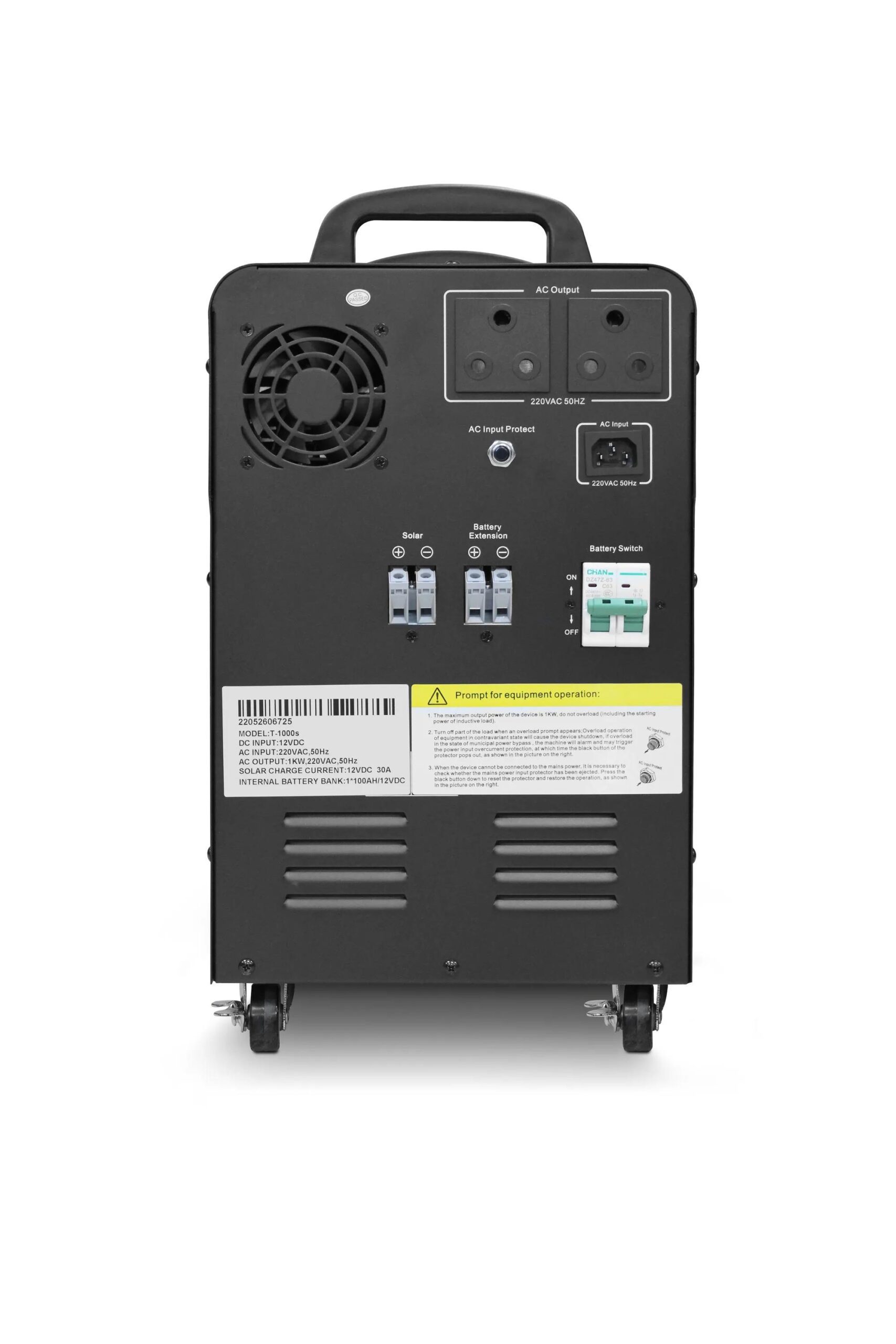 RCT MegaPower 1kVA/1000W Inverter Trolley With 1 x 100Ah Battery 3 rct-t-1000-trolley-c_bgh7.jpg. RCT MegaPower 1kVA/1000W Inverter Trolley With 1 x 100Ah Battery