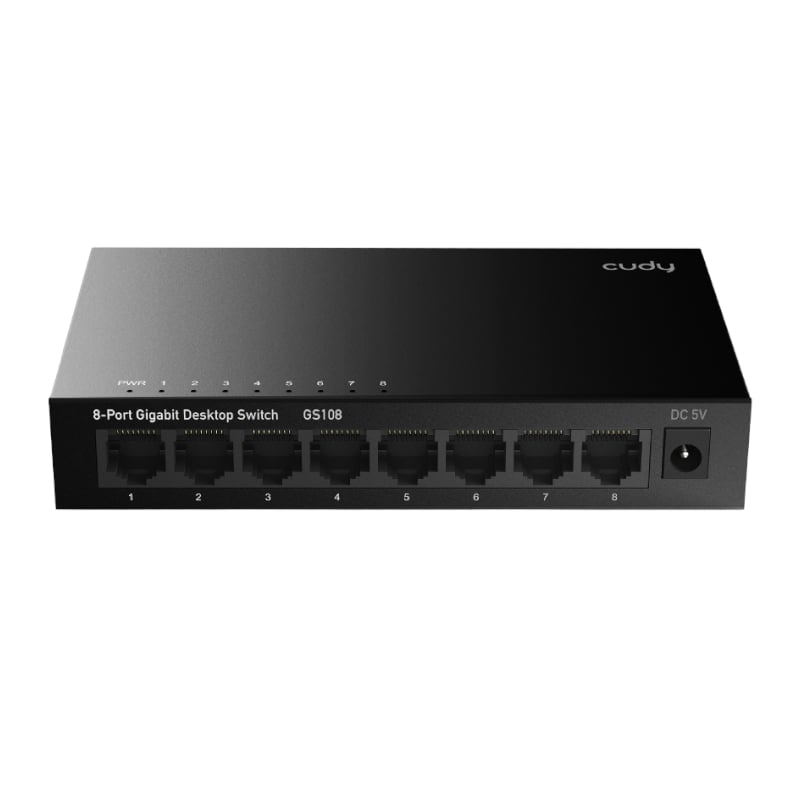 CUDY SWITCH GIGABIT 8PORT METAL 2 GS108_wr_01a.jpg. CUDY SWITCH GIGABIT 8PORT METAL