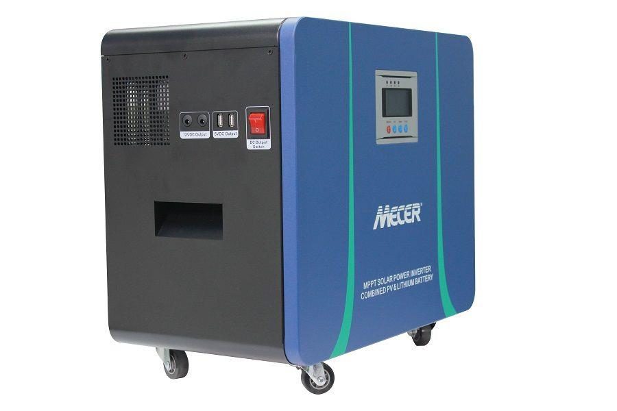 Mecer SOL-I-BB-M2L 2 kW 25.6V 100Ah Lithium Battery 820W MPPT Inverter Trolley 2 SOL-I-BB-M2L #2. Mecer SOL-I-BB-M2L 2 kW 25.6V 100Ah Lithium Battery 820W MPPT Inverter Trolley