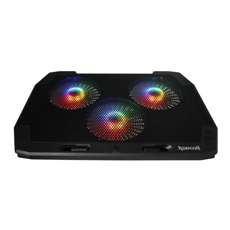 REDRAGON Dual USB 3 Fan RGB Gaming Notebook Stand 1 RD-GCP511_wr_01.jpg. REDRAGON Dual USB 3 Fan RGB Gaming Notebook Stand