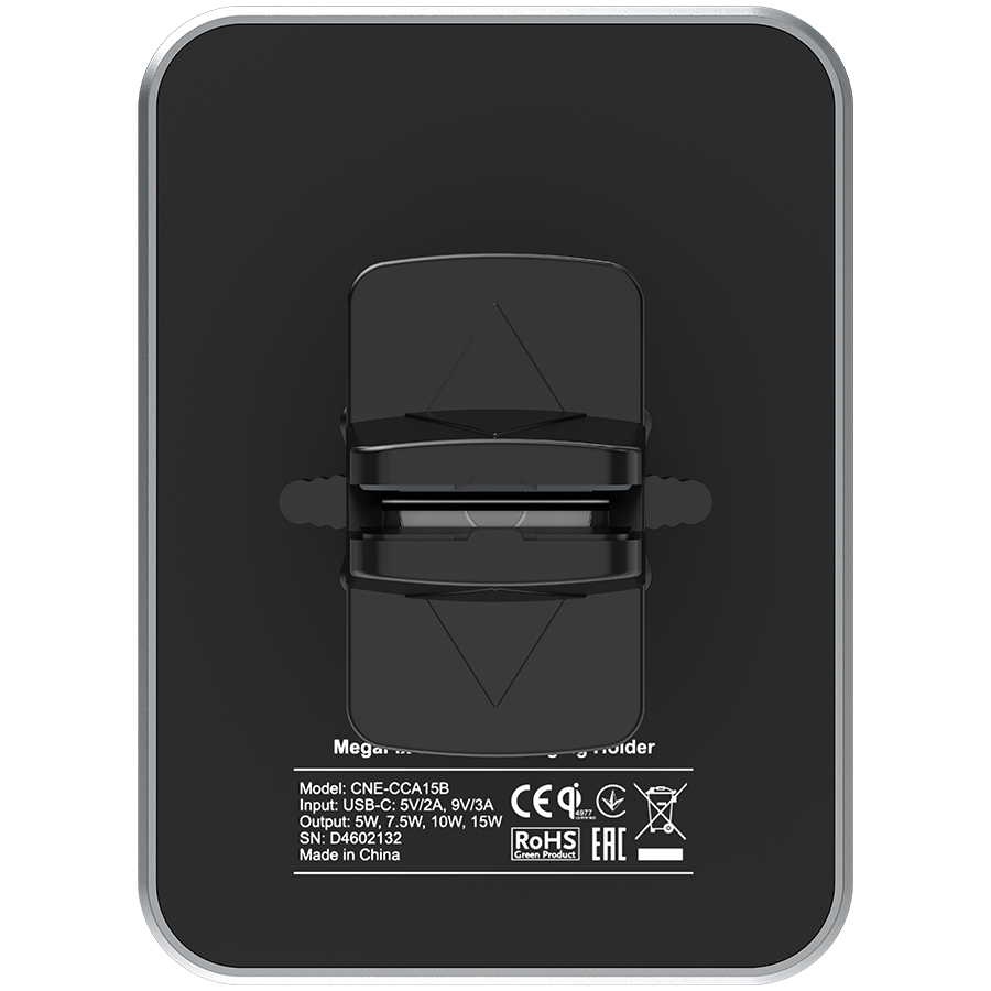 CANYON CH-15, Car holder and wireless charger MegaFix, C-15, 15W, Input: US 4 210901160012828906.jpg. CANYON CH-15, Car holder and wireless charger MegaFix, C-15, 15W, Input: US