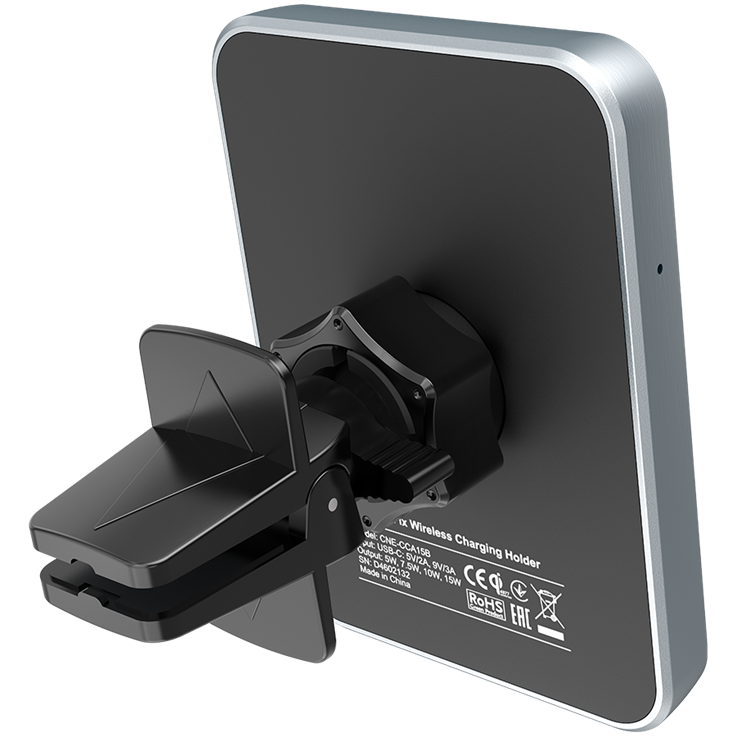 CANYON CH-15, Car holder and wireless charger MegaFix, C-15, 15W, Input: US 5 210901160012798015.jpg. CANYON CH-15, Car holder and wireless charger MegaFix, C-15, 15W, Input: US