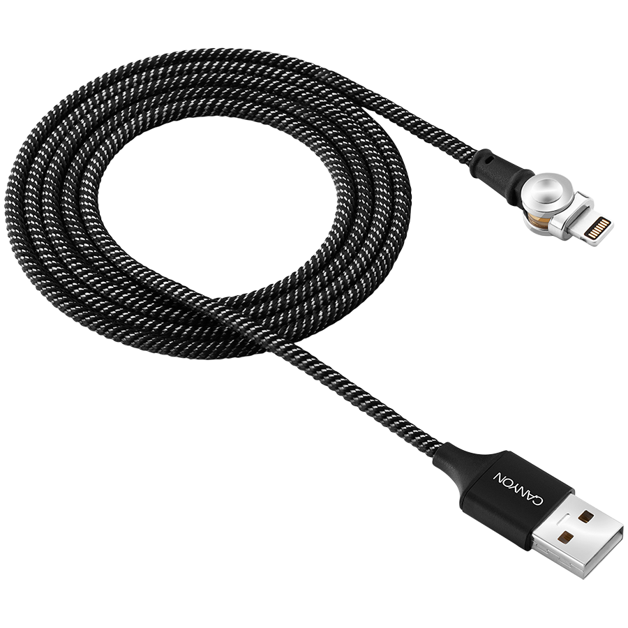 CANYON CFI-8, Rotating magnetic lightning charging cable (no data transfer) 3 191024160013406362.jpg. CANYON CFI-8, Rotating magnetic lightning charging cable (no data transfer)