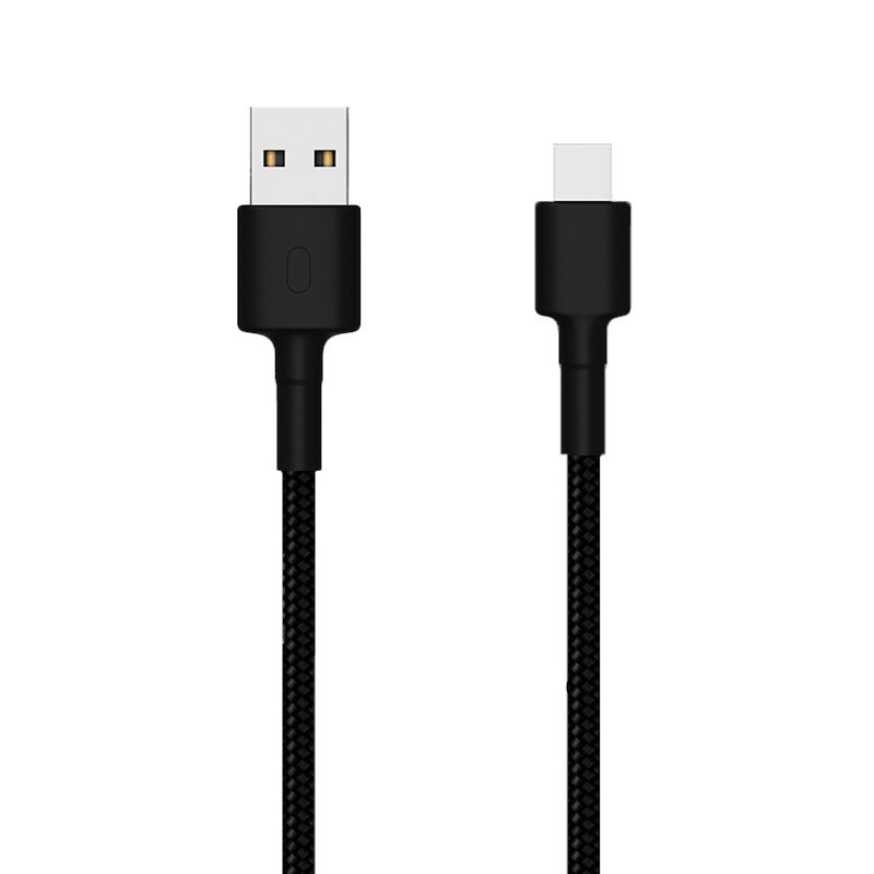 Xiaomi Braided USB Type-C Cable 100cm (Black) 1 SJV4109GL_wr_01a.jpg. Xiaomi Braided USB Type-C Cable 100cm (Black)