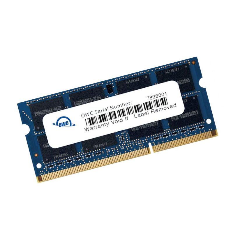 OWC Mac Memory 8GB 1600Mhz DDR3L SODIMM Mac Memory 1 OWC1600DDR3S8GB_wr_01.jpg. OWC Mac Memory 8GB 1600Mhz DDR3L SODIMM Mac Memory