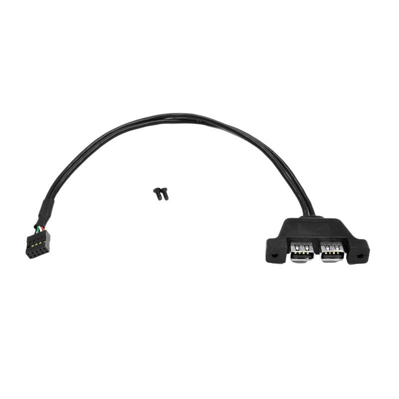 ASRock DESKMINI 2 x USB 2.0 Interface Adapter Cable 1 90-BXG2T0-A0XCR2W_wr_01.jpg. ASRock DESKMINI 2 x USB 2.0 Interface Adapter Cable