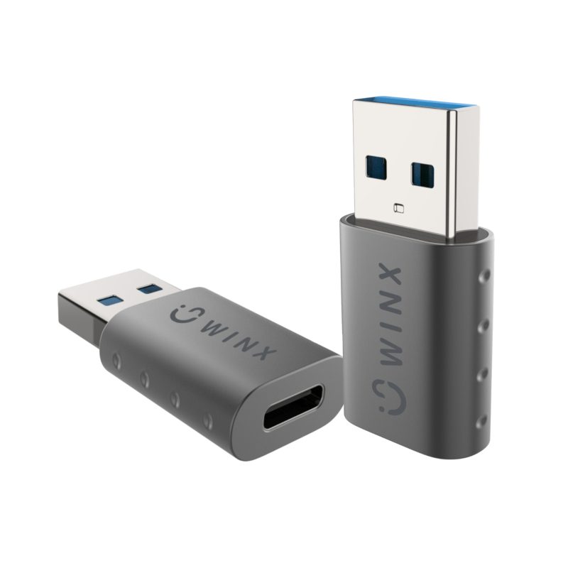 WINX LINK Simple USB to Type-C Adapter Dual Pack 1 WX-AD104_wr_03.jpg. WINX LINK Simple USB to Type-C Adapter Dual Pack