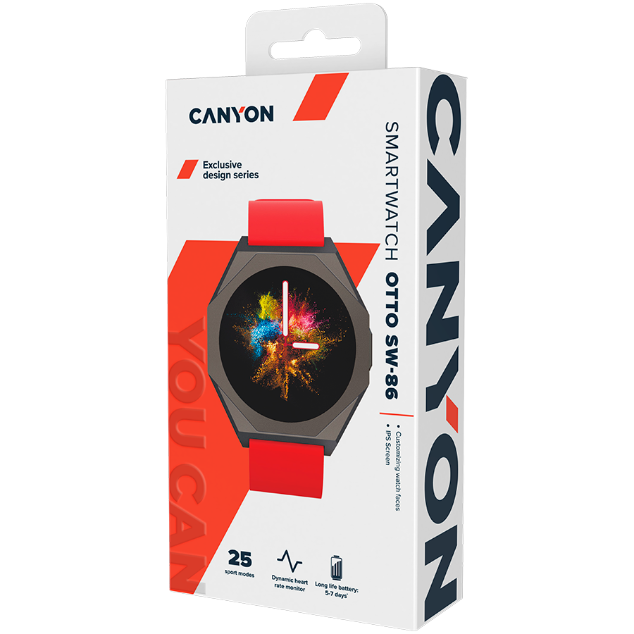 CANYON Otto SW-86, Smart watch Realtek 8762DK LCD 1.3'' LTPS 360X360px, G+F 8 230202140739661792.jpg. CANYON Otto SW-86, Smart watch Realtek 8762DK LCD 1.3'' LTPS 360X360px, G+F