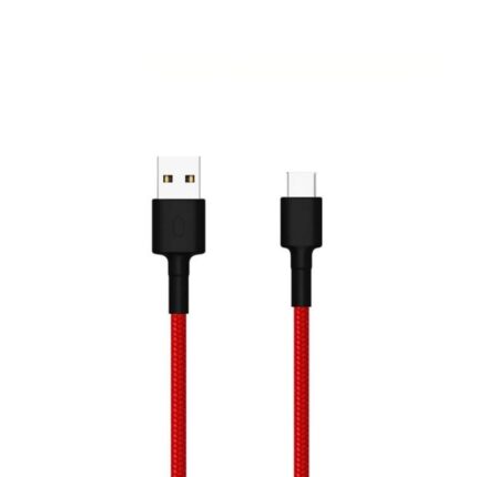 SJV4110GL_wr_01.jpg. Xiaomi USB Type-C Braided 1m Cable - Red