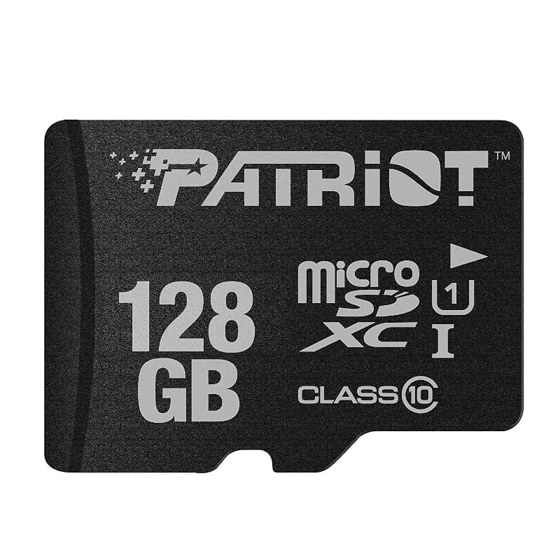 Patriot LX CL10 128GB Micro SDHC (Without Adapter) 1 PSF128GMDC10_wr_01.jpg. Patriot LX CL10 128GB Micro SDHC (Without Adapter)