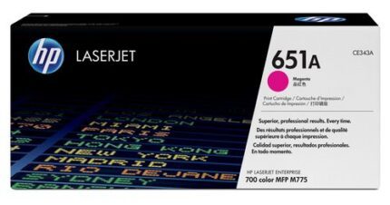 CE343A_default.jpg. HP 651A LJ Enterprise 700 Color MFP M775 Series