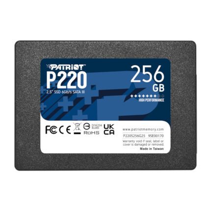 P220S256G25_wr_01.jpg. PATRIOT SSD P220 2.5 256GB