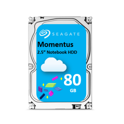 ST980813AS.jpg. 80GB Seagate Notebook Hard Drive 2.5" SATA 8MB
