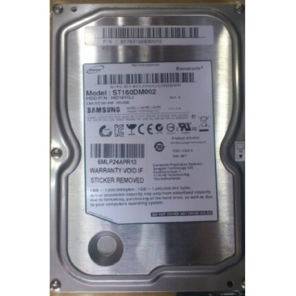 ST160DM002.jpg. 160GB Seagate 3.5" SATA 7200rpm 8MB Desktop HD
