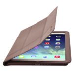 IPCP5LA1BRN.jpg. Cirago iPad Air Leather Slim-Fit 3-Fold Grame Suede Lining Brown