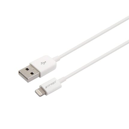 IPL1101WHT.jpg. Cirago USB Lightning & Sync Charger Cable, 2 Meter (MFi Certified), White