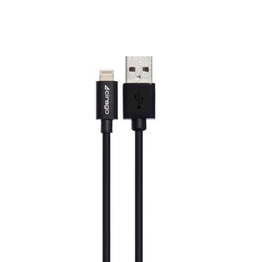 IPL1100.jpg. Cirago Lightning USB Charge & Sync Cable, 2 Meter (MFi Certified) - Black