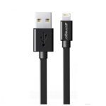 IPLFLT06BLK.jpg. Lightning Flat Cable (Black, 2 Meter)