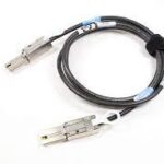 038-003-787.jpg. EMC / Molex Mini-SAS SFF-8088 to SFF-8088, Data Centre (Enterprise Grade) 2M Cable, Black