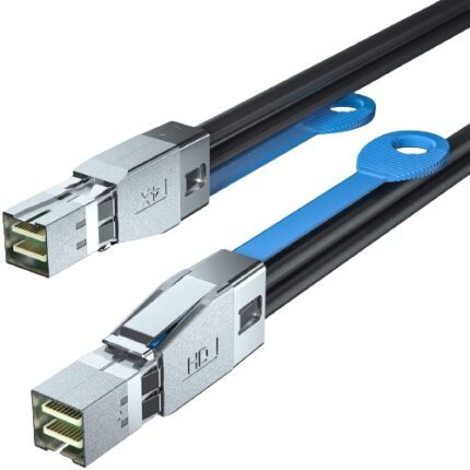 0GYK61.jpg. DELL SAS, SFF-8644 To 8644 External 12Gb/S SAS Cable Colour: Black 2m