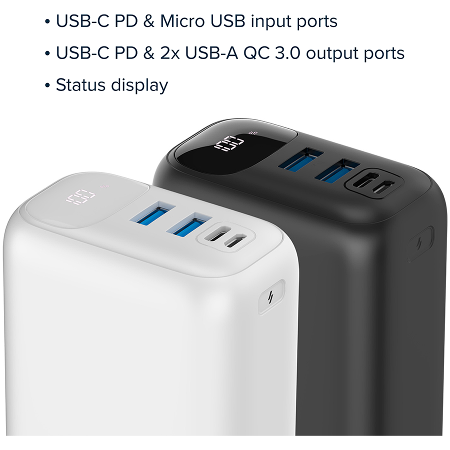 CANYON PB - 301, Power bank 30000mAh Li-poly battery, Input Micro: DC5V/2A, 6 230309075203004730.jpg. CANYON PB - 301, Power bank 30000mAh Li-poly battery, Input Micro: DC5V/2A,