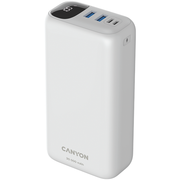 CANYON PB - 301, Power bank 30000mAh Li-poly battery, Input Micro: DC5V/2A, 10 240611140209792611.jpg. CANYON PB - 301, Power bank 30000mAh Li-poly battery, Input Micro: DC5V/2A,