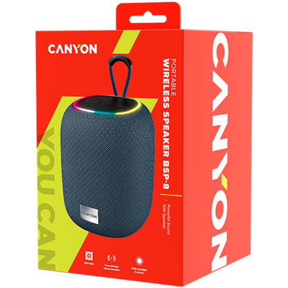 CANYON BSP-8, Bluetooth Speaker, BT V5.2, BLUETRUM AB5362B, TF card support 5 230403143814255837.jpg. CANYON BSP-8, Bluetooth Speaker, BT V5.2, BLUETRUM AB5362B, TF card support