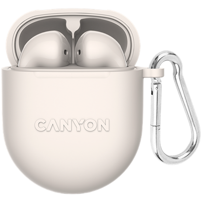 230804090239088507.jpg. Canyon TWS-6 True Wireless Stereo Bluetooth Headset with Microphone - Beige